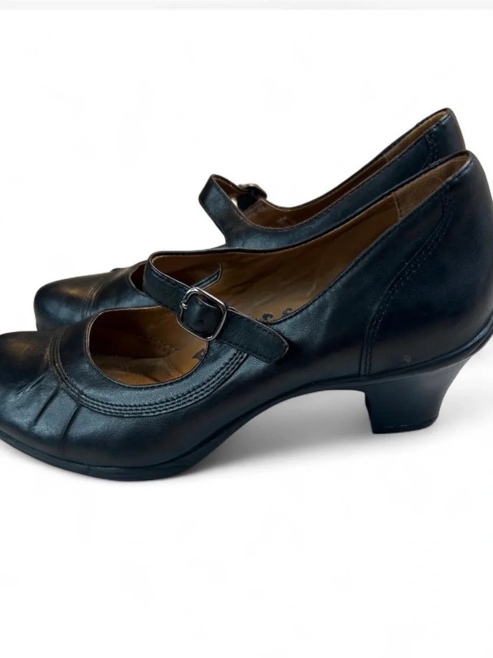 Classic Mary Jane Comfort Flats - Black